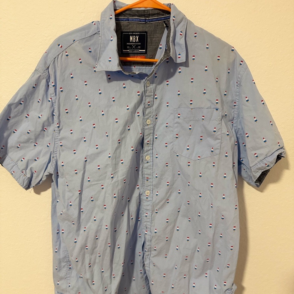 Light Blue Men's Shirt